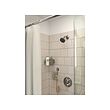 KROKFJORDEN corner shelf unit with suction cup
