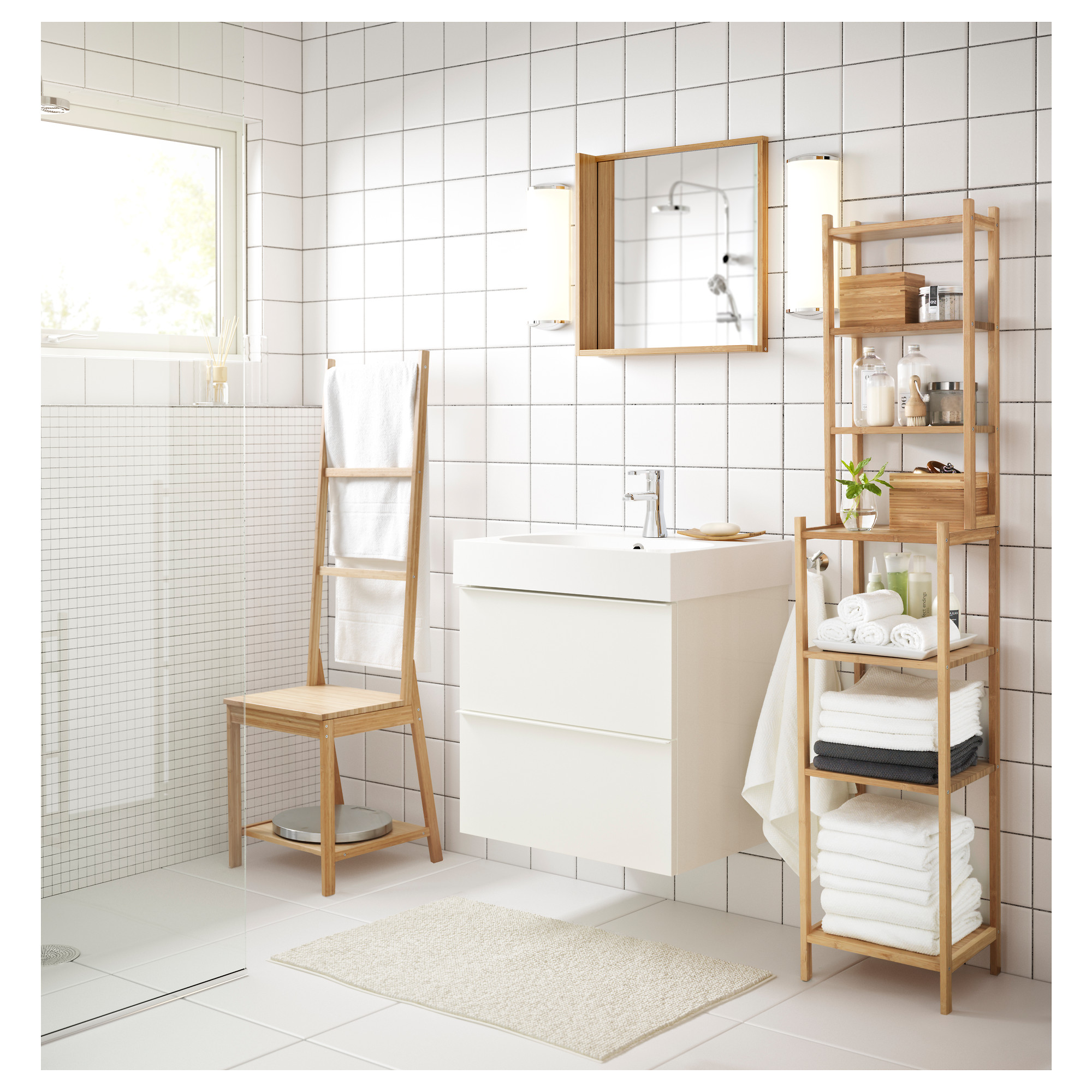 GODMORGON wash-stand with 2 drawers