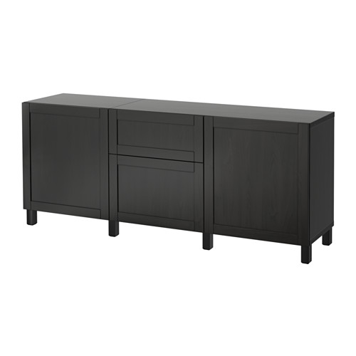 BESTÅ - storage combination with drawers, black-brown/Hanviken/Stubbarp black-brown | IKEA Taiwan Online - PE535197_S4