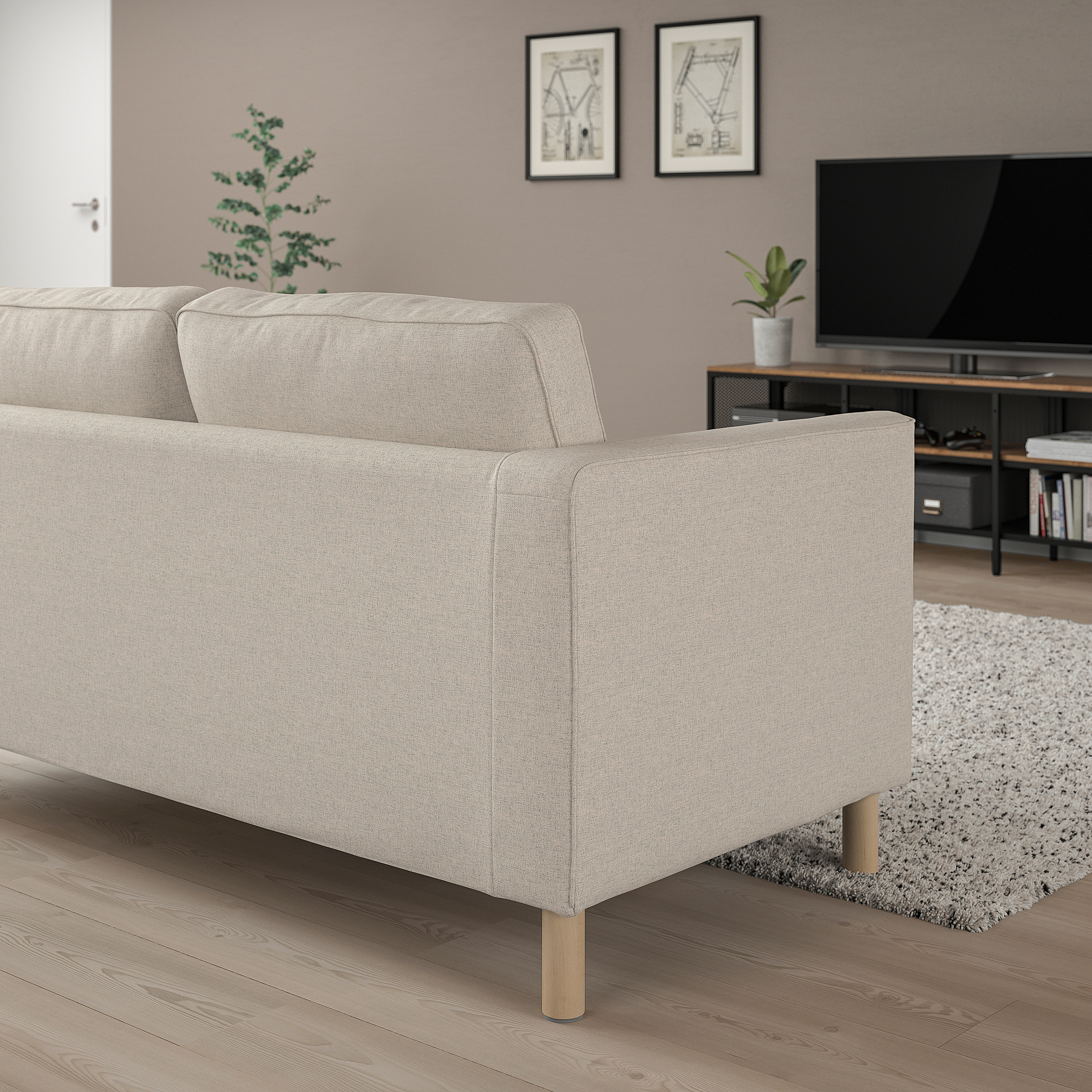 PÄRUP 3-seat sofa