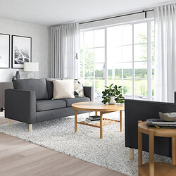 PÄRUP - 雙人座沙發, Vissle 深綠色 | IKEA 線上購物 - PE800220_S3
