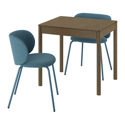 TONSTAD/KRYLBO table and 2 chairs