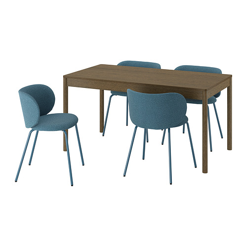TONSTAD/KRYLBO table and 4 chairs