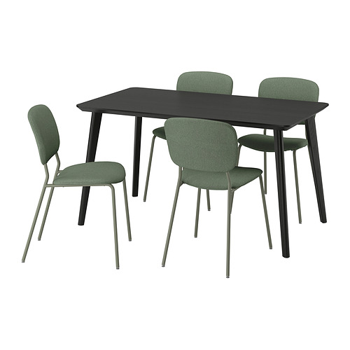 LISABO/VIHALS table and 4 chairs