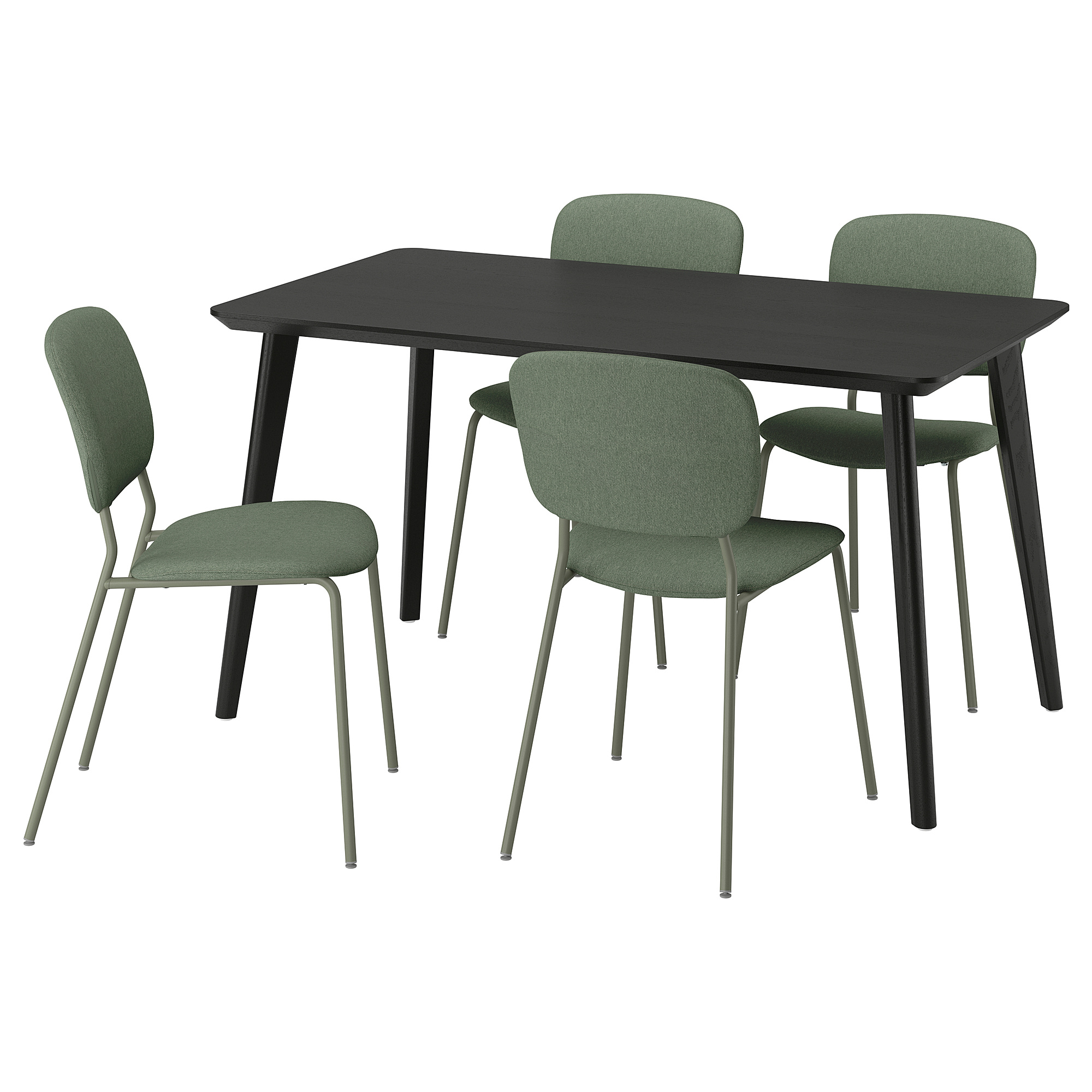 LISABO/VIHALS table and 4 chairs