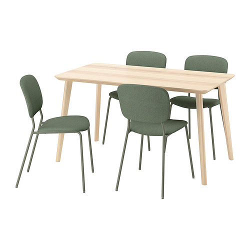 LISABO/VIHALS table and 4 chairs