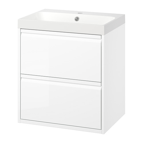 ÄNGSJÖN/BACKSJÖN wash-stnd w drawers/wash-basin