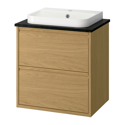ÄNGSJÖN/BACKSJÖN wash-stnd w drawers/wash-basin