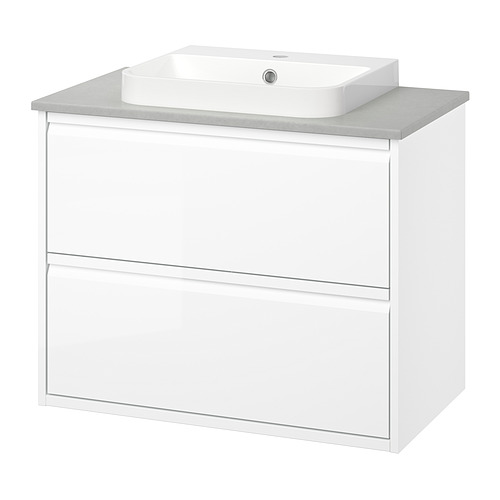 ÄNGSJÖN/BACKSJÖN - wash-stnd w drawers/wash-basin