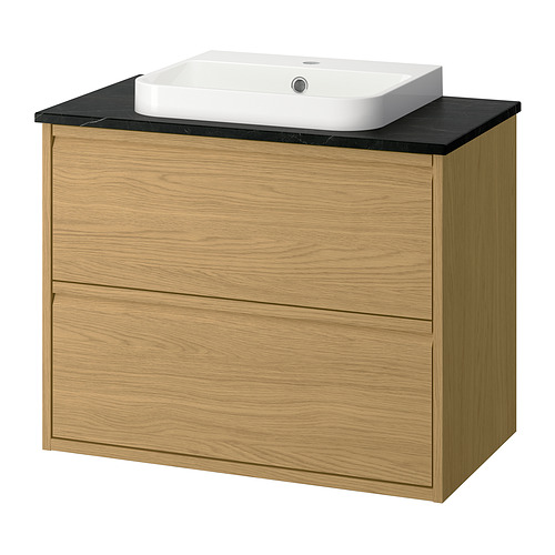 ÄNGSJÖN/BACKSJÖN wash-stnd w drawers/wash-basin