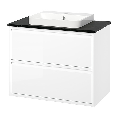 ÄNGSJÖN/BACKSJÖN wash-stnd w drawers/wash-basin