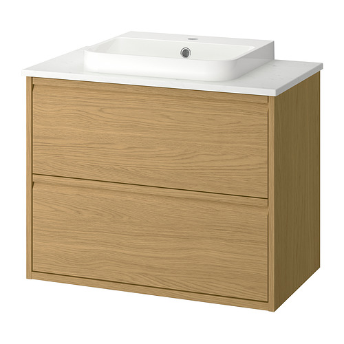 ÄNGSJÖN/BACKSJÖN wash-stnd w drawers/wash-basin