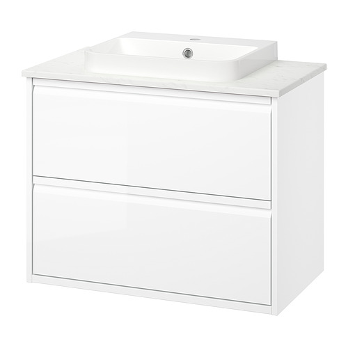 ÄNGSJÖN/BACKSJÖN wash-stnd w drawers/wash-basin