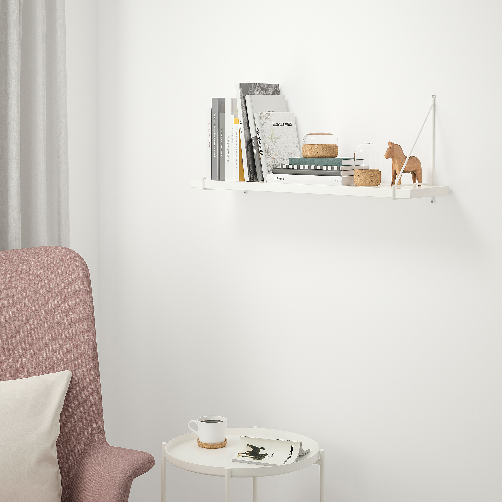 BERGSHULT/PERSHULT wall shelf