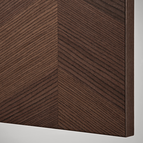 METOD - 壁櫃附層板, 白色 Hasslarp/棕色 具圖案 | IKEA 線上購物 - PE800237_S4