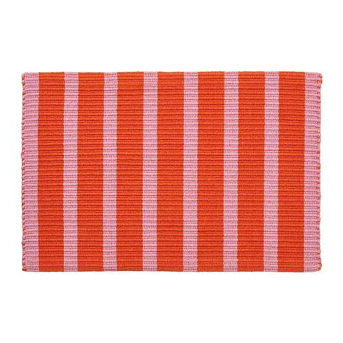 VÄGSKYLT - 門墊, 粉紅色/橘色, 40x60 公分 | IKEA 線上購物 - PE923640_S4