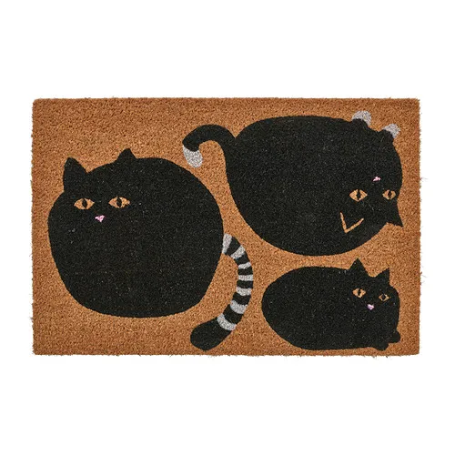 VÄGTYP - 門墊, 貓 黑色/自然色, 40x60 公分 | IKEA 線上購物 - PE923648_S4