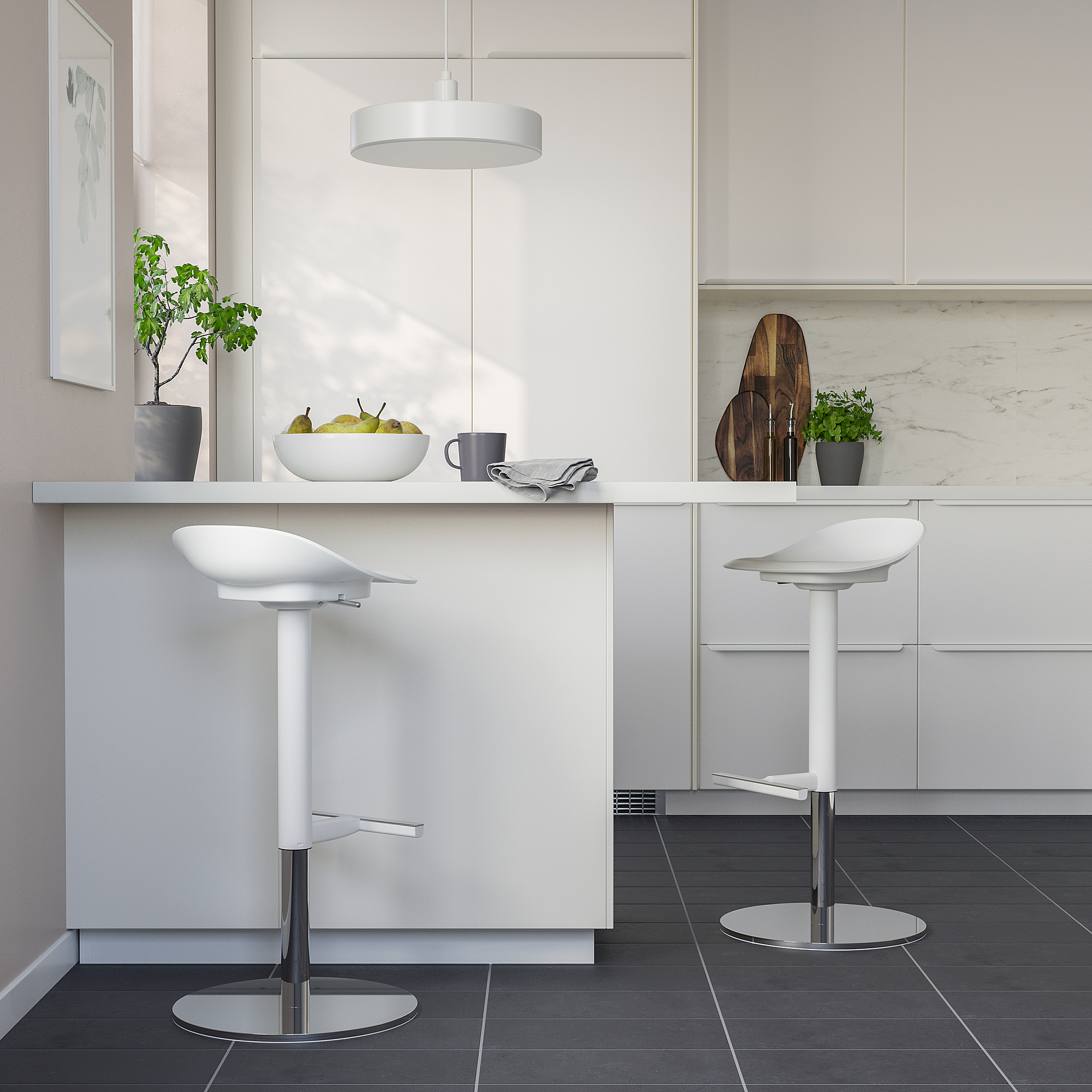 JANINGE bar stool