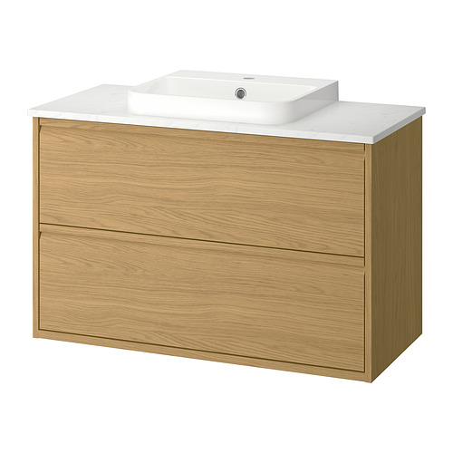 ÄNGSJÖN/BACKSJÖN wash-stnd w drawers/wash-basin