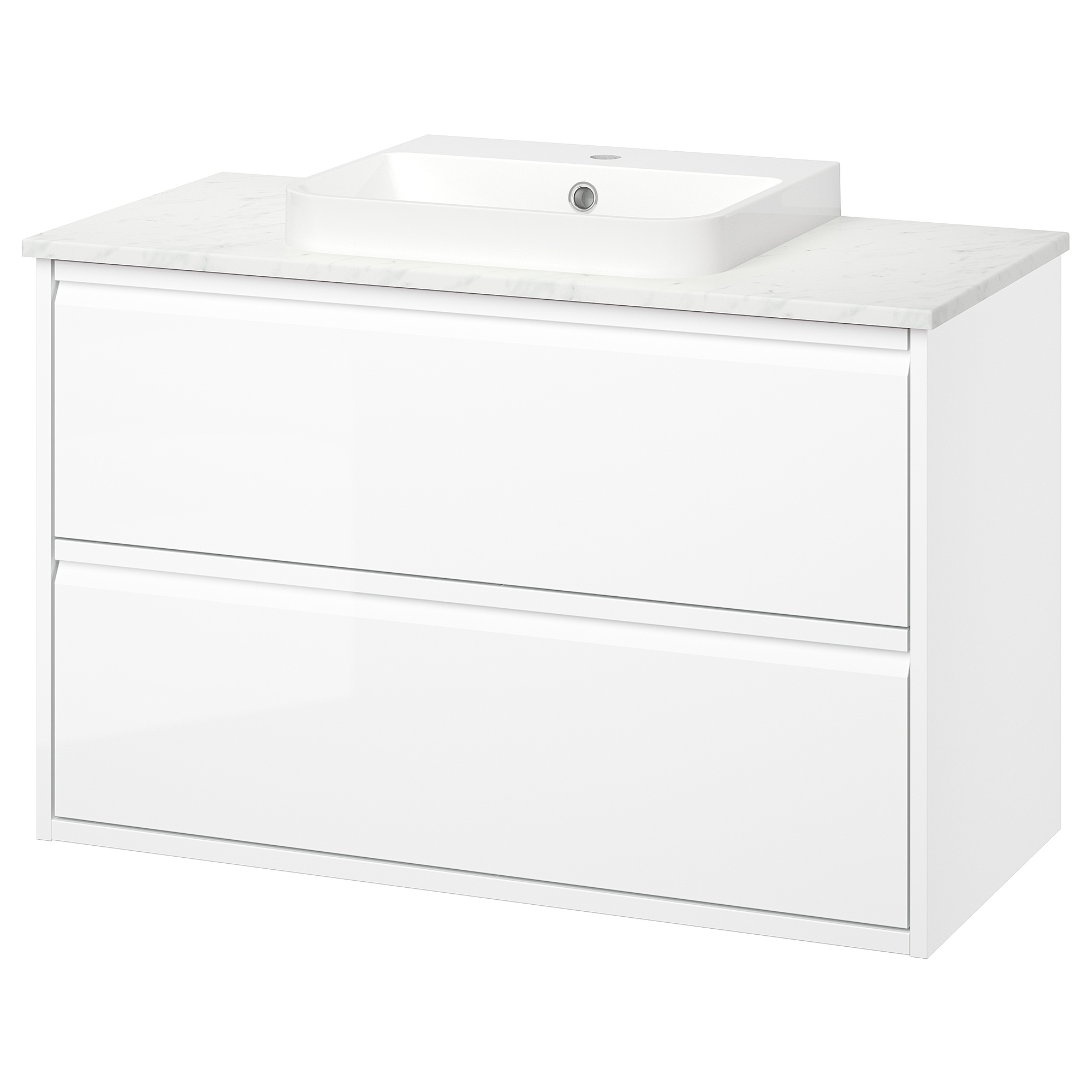 ÄNGSJÖN/BACKSJÖN wash-stnd w drawers/wash-basin