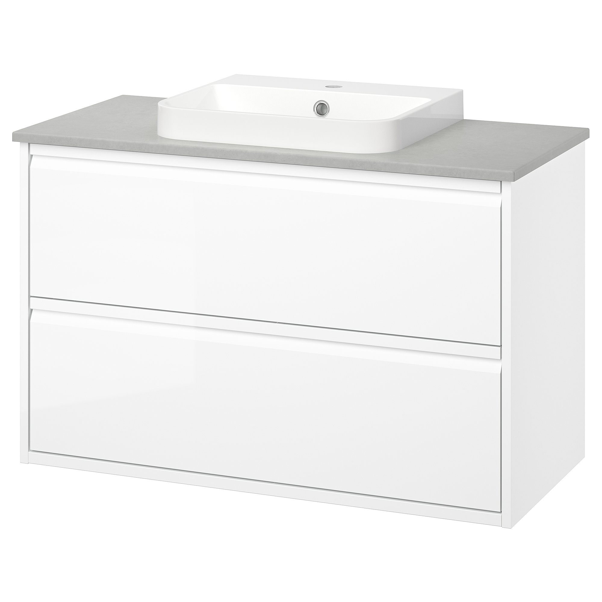 ÄNGSJÖN/BACKSJÖN wash-stnd w drawers/wash-basin