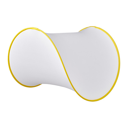 GREJSIMOJS - 吊燈罩, 白色/黃色, 45 公分 | IKEA 線上購物 - PE990283_S4