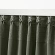 ANNAKAJSA room darkening curtains, 1 pair