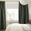 ANNAKAJSA room darkening curtains, 1 pair