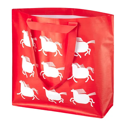 FÖSSTA - 環保購物袋, 馬, 45x18x45 公分/36 公升 | IKEA 線上購物 - PE990310_S4