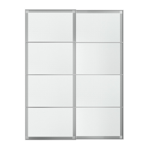 LUNDBRÄSMA pair of sliding doors