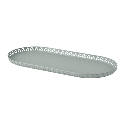 SNÖSISKA - 燭盤，淺灰綠色，31x15 公分 | IKEA 線上購物 - E1022394_S4