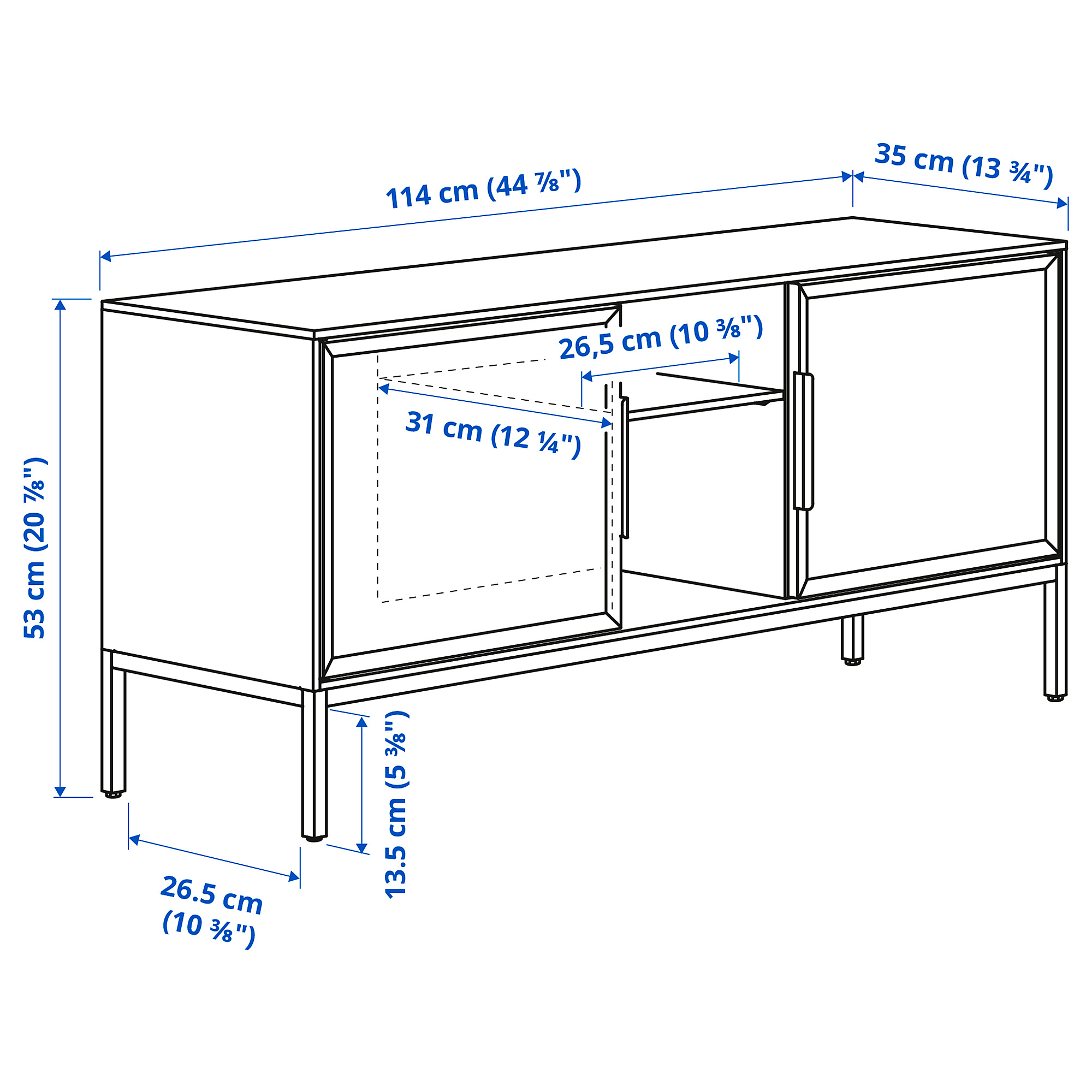 TULLSTORP TV bench