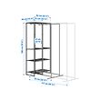 JOSTEIN shelving unit with drying rack