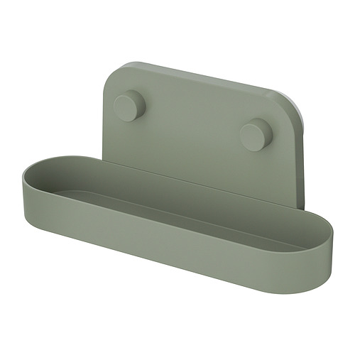 ÖBONÄS wall shelf with suction cup