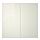 HASVIK - pair of sliding doors, high-gloss white, 200x236 cm | IKEA Taiwan Online - PE309350_S1