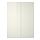 HASVIK - pair of sliding doors, high-gloss white, 150x201 cm | IKEA Taiwan Online - PE309146_S1