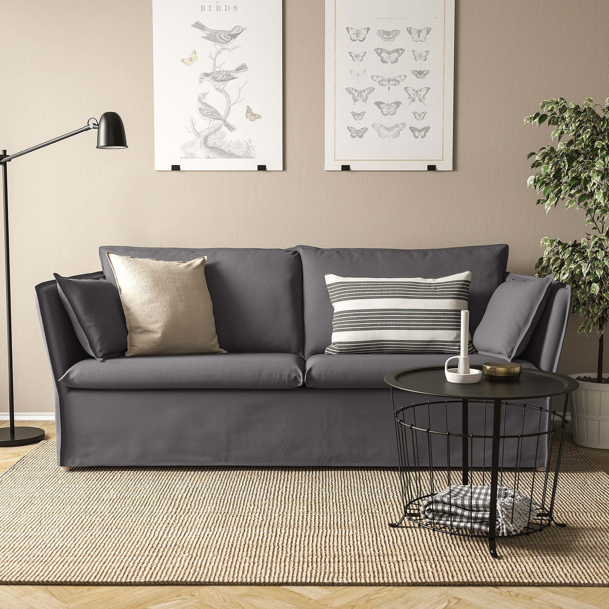 BACKSÄLEN 3-seat sofa