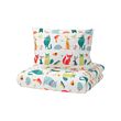 LATTJO duvet cover and pillowcase