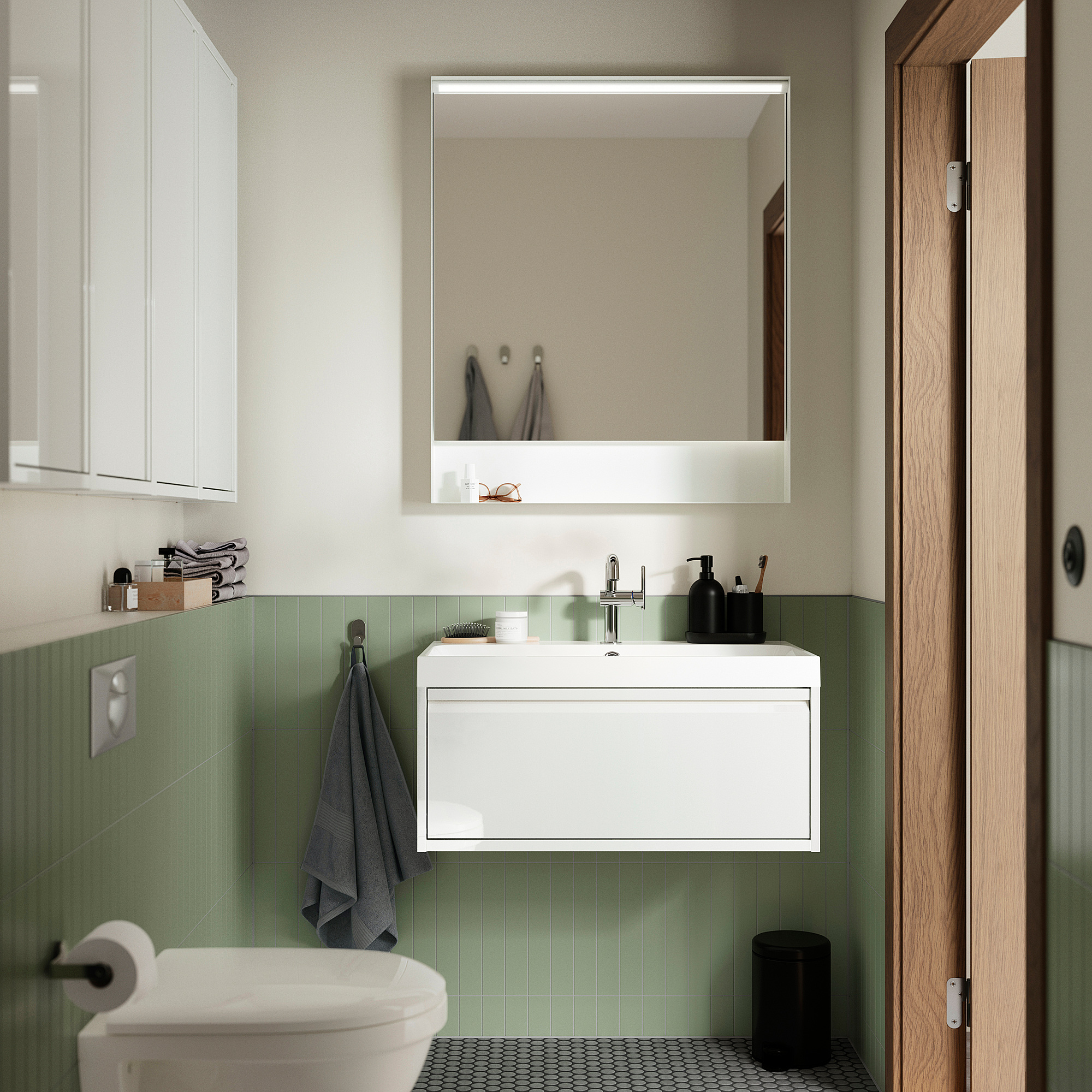 ÄNGSJÖN/BACKSJÖN wash-stnd w drawer/wash-basin