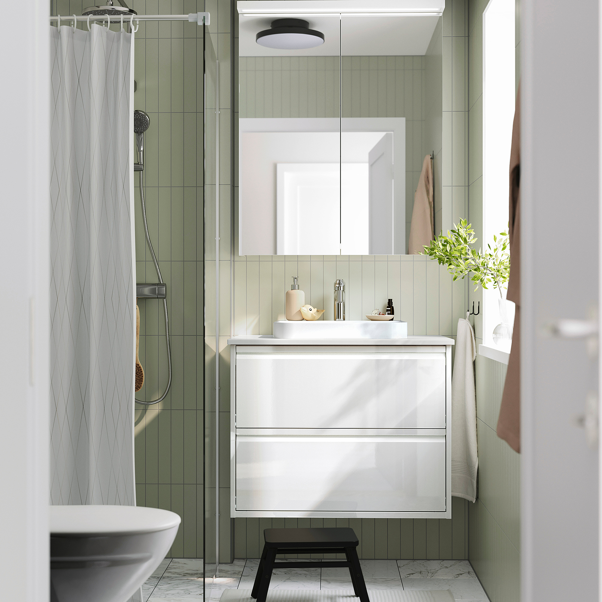 ÄNGSJÖN/BACKSJÖN wash-stnd w drawers/wash-basin