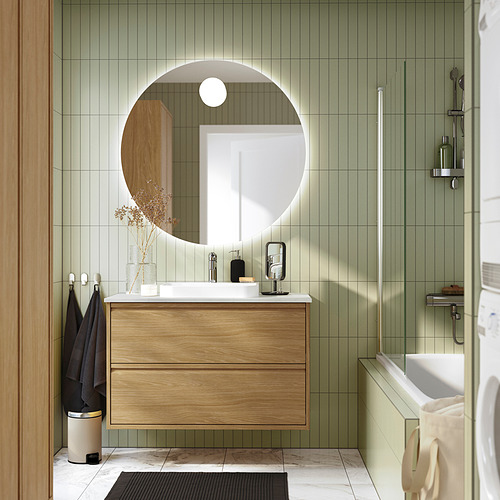 ÄNGSJÖN/BACKSJÖN wash-stnd w drawers/wash-basin