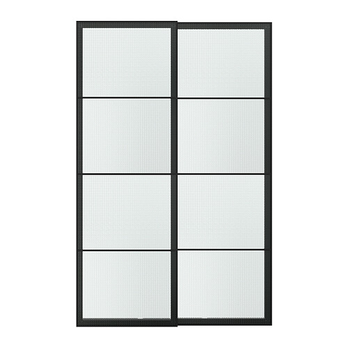LUNDBRÄSMA pair of sliding doors
