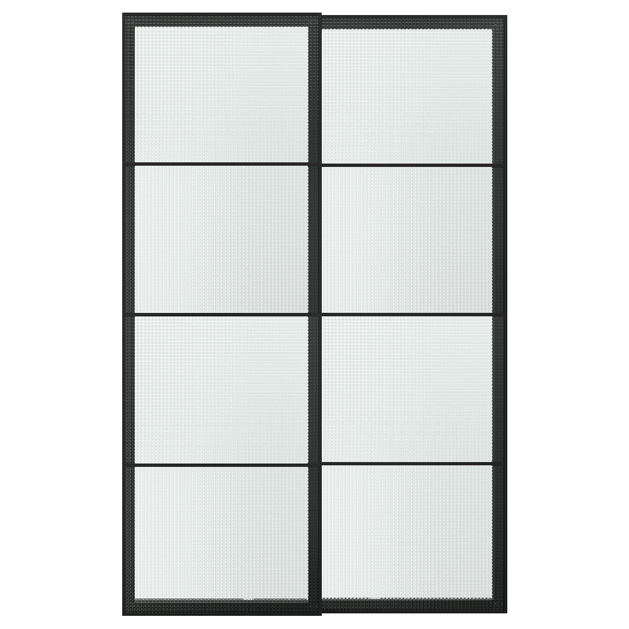 LUNDBRÄSMA pair of sliding doors