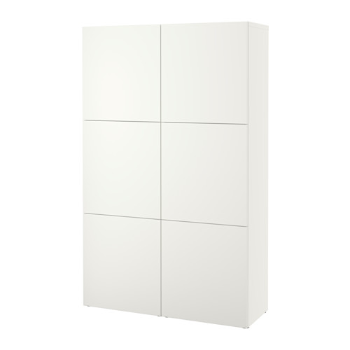 BESTÅ - 附門收納組合, 白色/Lappviken 白色, 120x42x193 公分 | IKEA 線上購物 - PE535038_S4