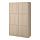 BESTÅ - storage combination with doors, Lappviken white stained oak effect | IKEA Taiwan Online - PE535039_S1