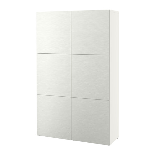 BESTÅ - storage combination with doors, white/Laxviken white, 120x42x193 cm | IKEA Taiwan Online - PE535040_S4
