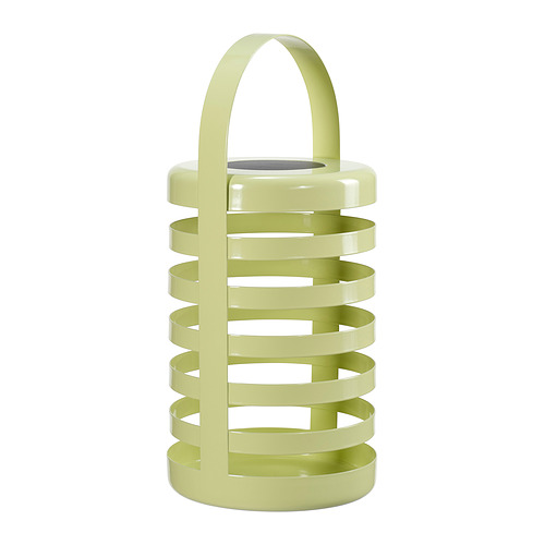SOLVINDEN - LED裝飾桌燈, 太陽能 條紋/戶外用 淺綠色 | IKEA 線上購物 - PE990441_S4