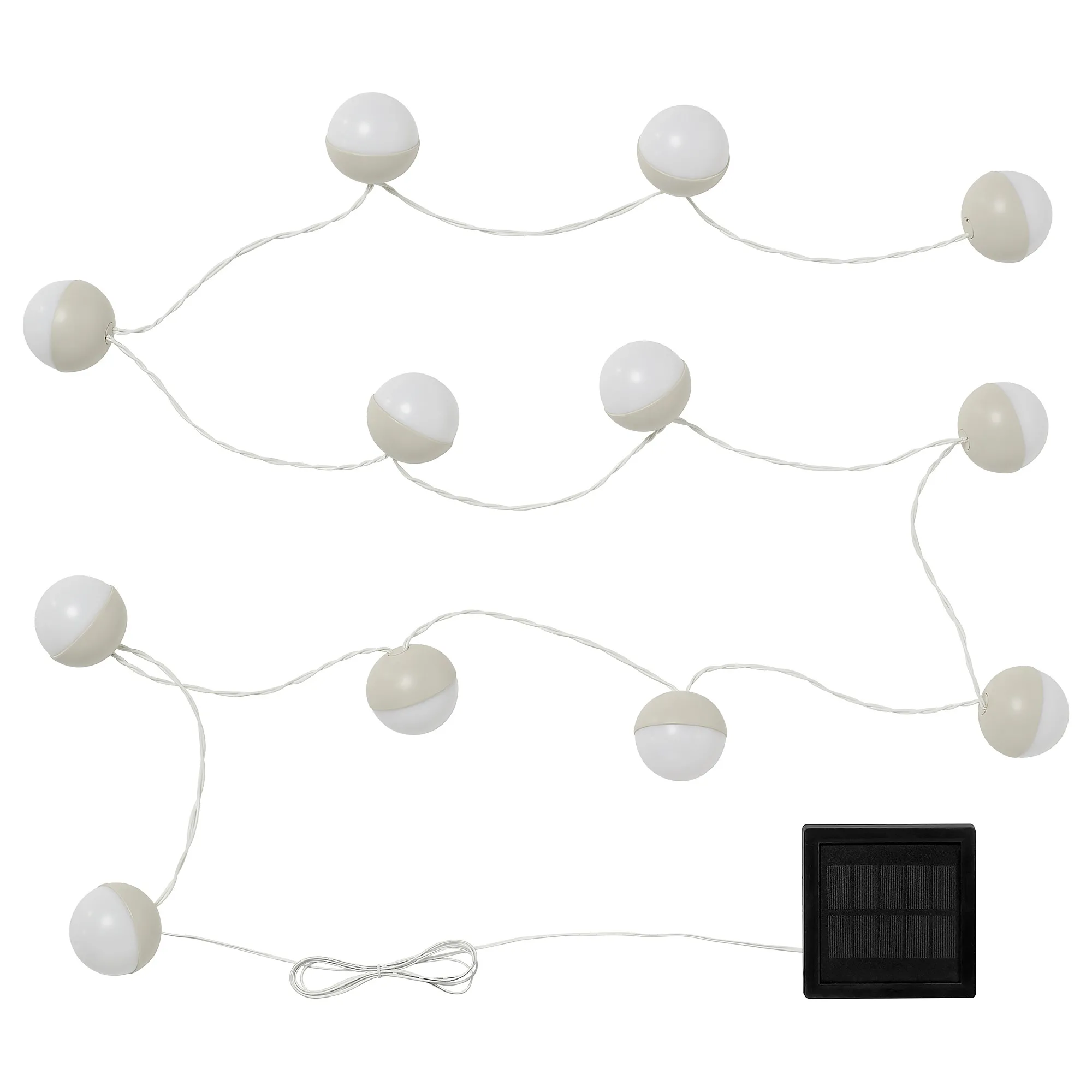SOLVINDEN LED lighting chain with 12 lights