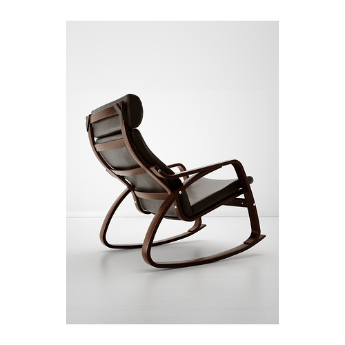 POÄNG - 搖椅, 棕色/Glose 深棕色 | IKEA 線上購物 - PE389460_S4