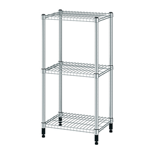 OMAR - shelving unit, galvanised, Grey | IKEA Taiwan Online - PE706617_S4